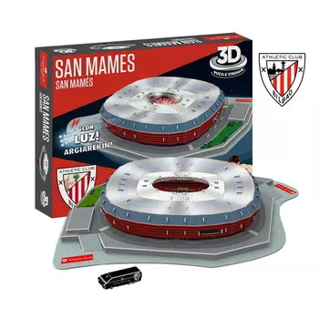Футбольный стадион SAN NAMES LED - Атлетик Бильбао - 3D-пазл 99 деталей - модель клуба HABARRI