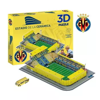 Футбольный стадион - Вильярреал - 3D пазл 98 деталей - модель клуба HABARRI