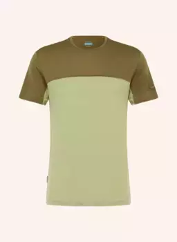 Футболка 125 cool-lite sphere iii из шерсти мериноса Icebreaker, зеленый