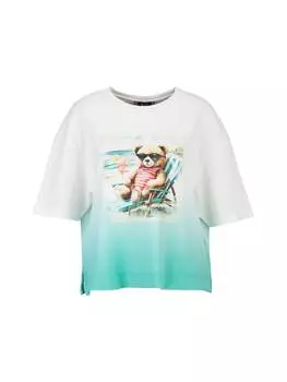 Футболка 19v69 Italia, цвет pink peacock