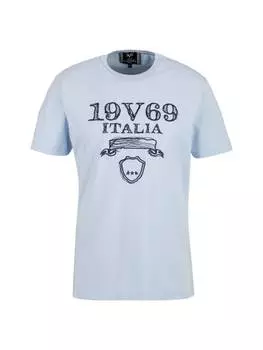 Футболка 19v69 Italia, светло-синий