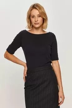 Футболка 200654963079 Lauren Ralph Lauren, темно-синий