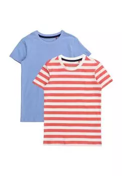 Футболка, 2 пары, хлопок, детская Manguun, цвет Hydr Proc