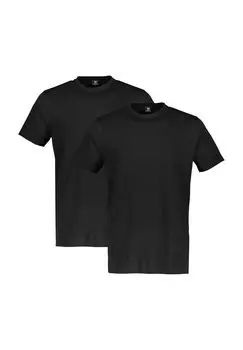 Футболка, 2 пары, хлопок, мужская LERROS, цвет 290 Black