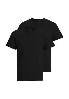 Футболка 2 шт. в упаковке Jack & Jones, черный