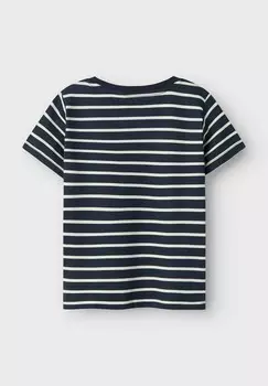 Футболка 2ER-SET KURZARM NORMAL GESCHNITTEN RUNDHALS Name it, синий