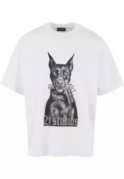 Футболка 2Y Studios "Мужская футболка Doberman Oversize 2Y Studios", белый