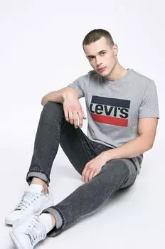 Футболка 39636.0002 Levi's, серый
