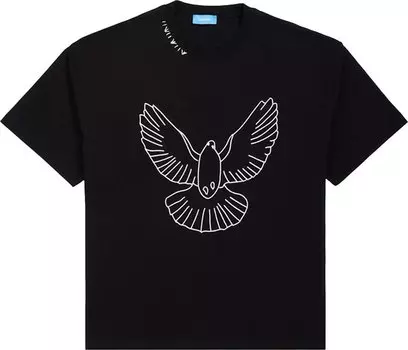Футболка 3.PARADIS Birds Outline T-Shirt 'Black', черный