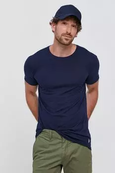 Футболка (3 шт.) 714830304005 Polo Ralph Lauren, темно-синий