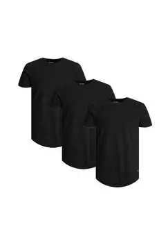 Футболка 3 шт. в упаковке noa Jack & Jones, черный