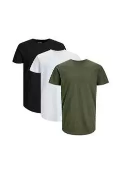 Футболка 3 шт. в упаковке noa Jack & Jones, мультиколор