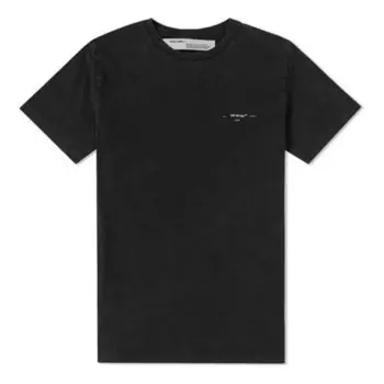 Футболка 3d arrow short sleeve ordinary version black Off-White, черный