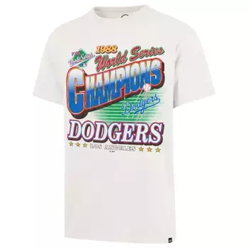 Футболка 47 MLB Los Angeles Dodgers Graphic Drop Shoulder, белый