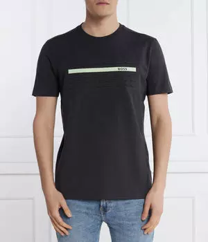 Футболка 4 Regular fit Boss Green, черный