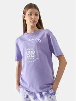 Футболка 4F, фиолетовый