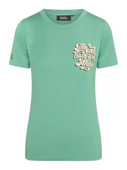 Футболка 4Funkyflavours HEAR ME, бирюзовый