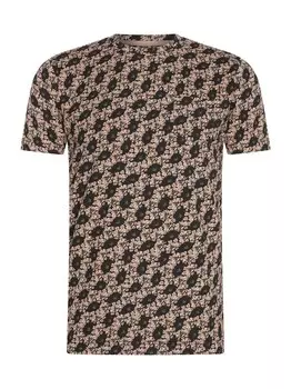 Футболка 4Funkyflavours Stroker Ace, бежевый/черный