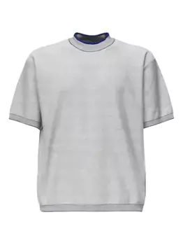 Футболка 5100013 с логотипом Stone Island, серый