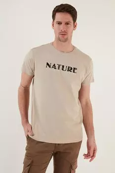 Футболка 541NATURE Buratti, бежевый