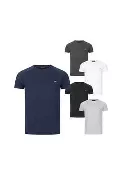 Футболка 5 шт. в упаковке - футболка базовая стандартного кроя Rock Creek, мультиколор