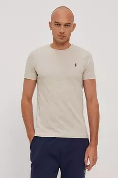 Футболка 710671438203 Polo Ralph Lauren, бежевый