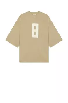 Футболка 8 Milano с вышивкой Fear Of God, цвет Dune
