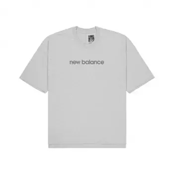 Футболка 9BOX унисекс спортивная серая New Balance, серый