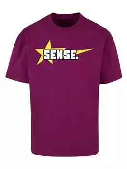 Футболка 9N1M SENSE, цвет aubergine