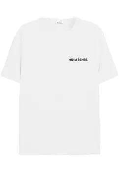 Футболка 9N1M Sense Mustang, белый