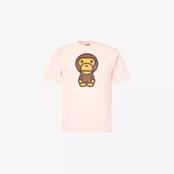 Футболка A Bathing Ape Baby Milo, розовый