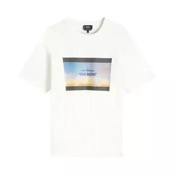 Футболка A.P.C. Boxy Leo T-Shirt, белый