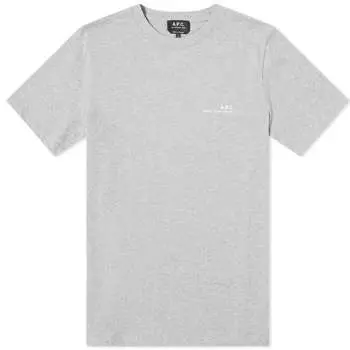 Футболка A.P.C Item Logo Tee