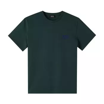 Футболка A.P.C. New Raymond T-Shirt, цвет Pine Green
