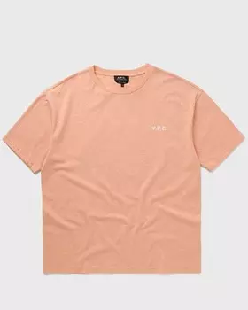Футболка A.P.C. T-Shirt New Joachim, цвет pea-peche chine