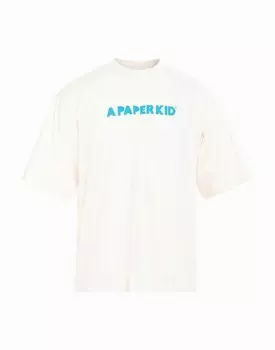 Футболка A Paper Kid, бежевый