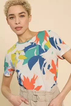 Футболка Abbie с принтом White Stuff White Stuff, белый