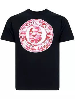 Футболка ABC Camo Busy Works Black/Pink A BATHING APE, черный