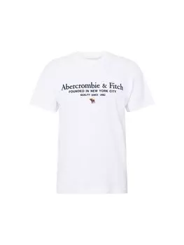 Футболка Abercrombie & Fitch, белый