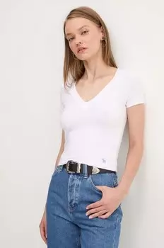 Футболка Abercrombie & Fitch, белый