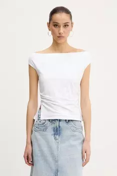 Футболка Abercrombie & Fitch, белый