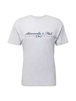 Футболка Abercrombie & Fitch, пестрый серый