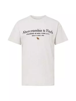 Футболка Abercrombie & Fitch, пестрый серый