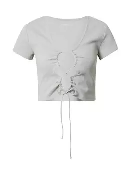 Футболка Abercrombie & Fitch, светло-серый