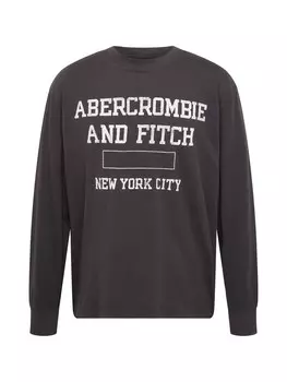 Футболка Abercrombie & Fitch, темно-серый