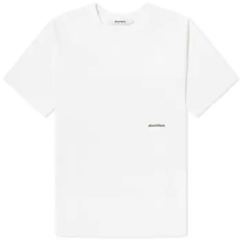 Футболка About:Blank Box Logo, кремовый