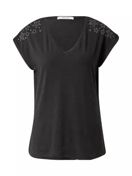 Футболка About You PERLE, антрацит