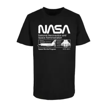 Футболка ABSOLUTE CULT «ABSOLUTE CULT Men Kids Футболка NASA - Space Shuttle Program 2.0», черный