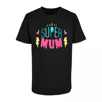Футболка ABSOLUTE CULT «ABSOLUTE CULT Мужская детская футболка ко Дню матери - Super Mum Basic Tee 2.0», черный