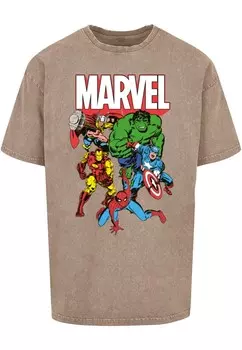 Футболка ABSOLUTE CULT Avengers - Marvel Comics, коричневый